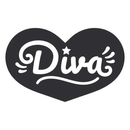 Distintivo de citação animal cão diva Desenho PNG