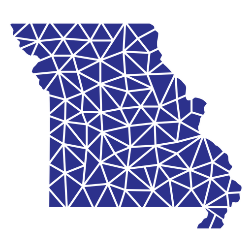 Missouri geometric states PNG Design
