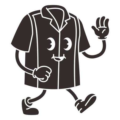 Camisa de desenho retrô de boliche Desenho PNG