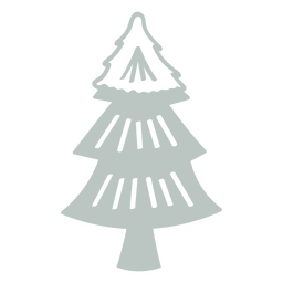Winter-Natur-Kiefer-Symbol PNG-Design