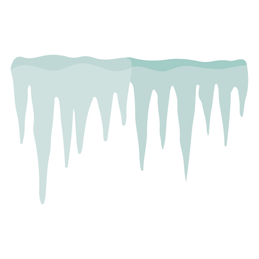 ícone de geada de inverno Desenho PNG