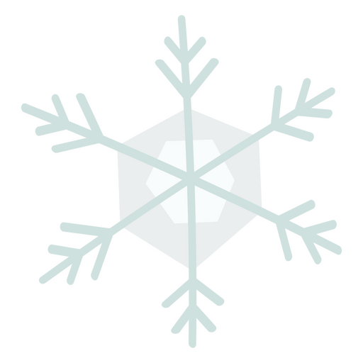 Winter-Schneeflocke-Symbol PNG-Design