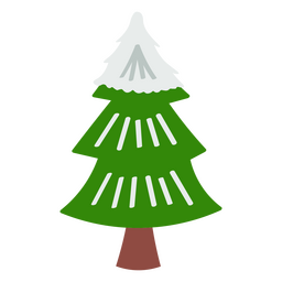 ícone de pinheiro de inverno