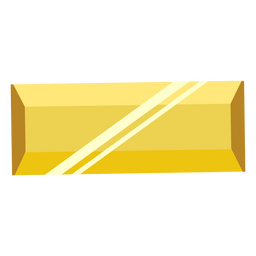 Money gold bar icon Transparent PNG