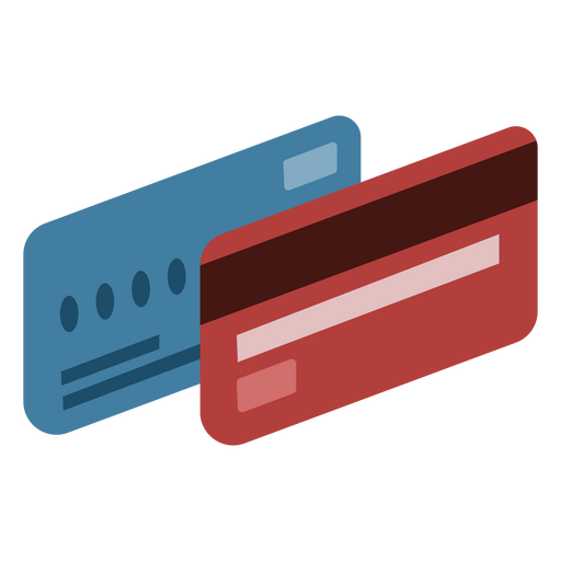 Ícone de cartões de crédito de dinheiro Desenho PNG