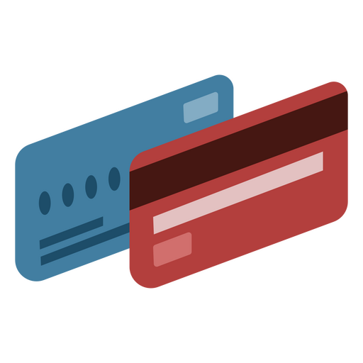 Icono de tarjetas de crédito de dinero Diseño PNG