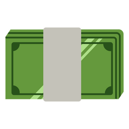 Icono de billetes de dinero