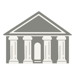 Edificio de banco simple