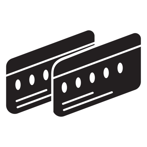 Einfaches Symbol für Geldkarten PNG-Design