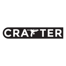 Crafter Bold Word PNG Design Transparent PNG