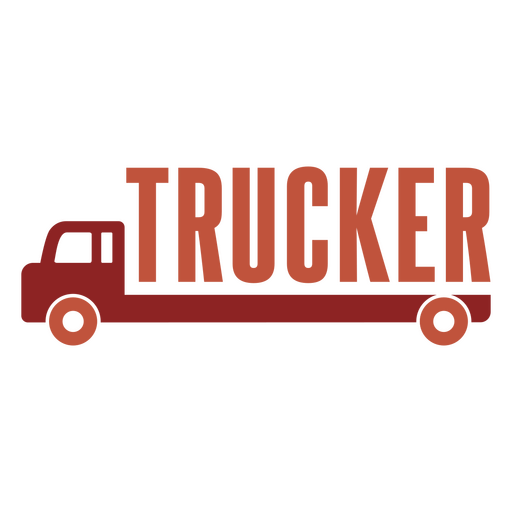 Bold Trucker Word