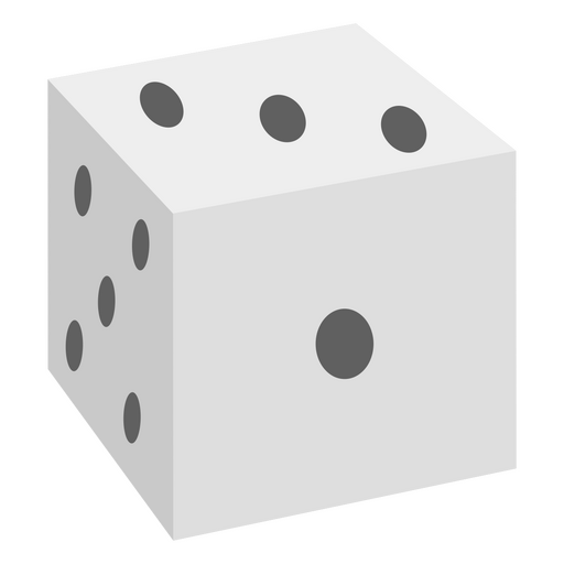 Icono de dados de juego de mesa Diseño PNG
