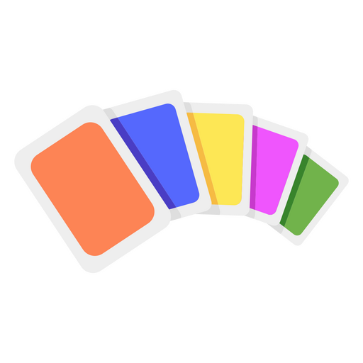 Ícone de cartas de jogo de tabuleiro Desenho PNG