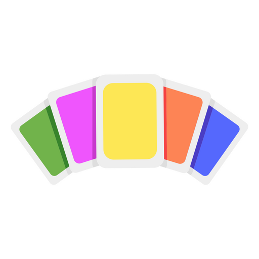 Ícone de passatempo de cartas de jogo de tabuleiro Desenho PNG