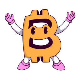 Personagem de desenho animado de dinheiro bitcoin Desenho PNG