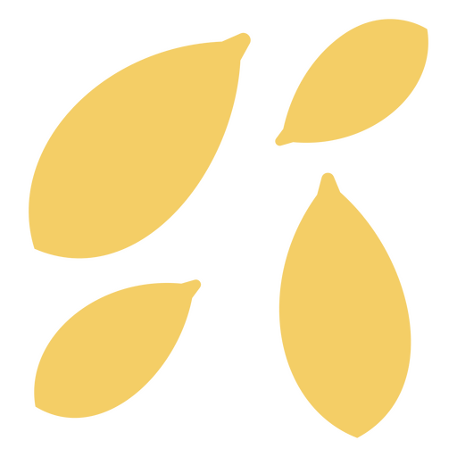 Icono de semillas de plantas de naturaleza Diseño PNG