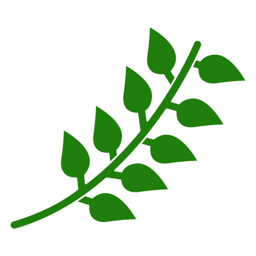 Symbol für botanische Zweignatur PNG-Design