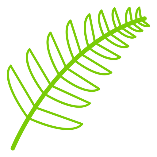 Symbol für den Zweig der botanischen Pflanze PNG-Design
