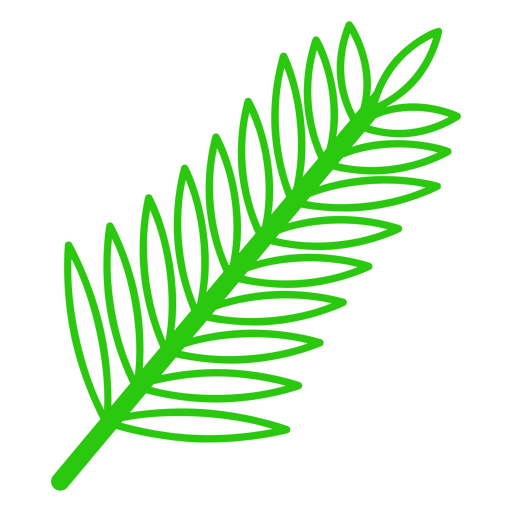 Plante o ícone de galho de árvore botânica Desenho PNG