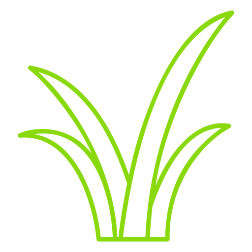 Symbol f?r botanisches Naturgras PNG-Design