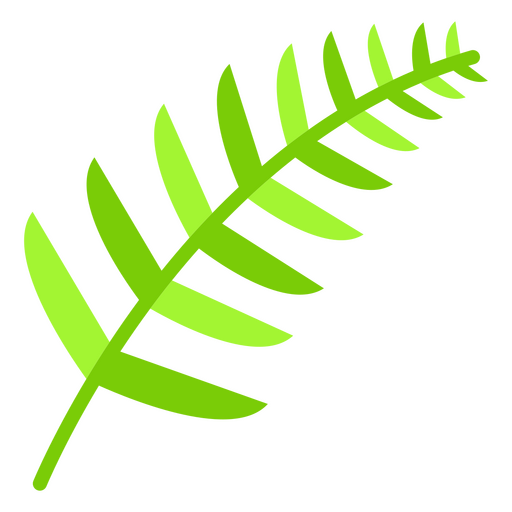 Symbol für die botanische Natur des Blattes PNG-Design
