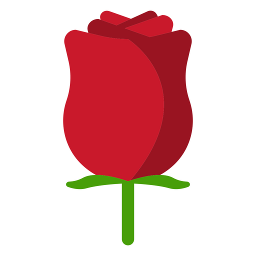 Rose botanical nature icon PNG Design