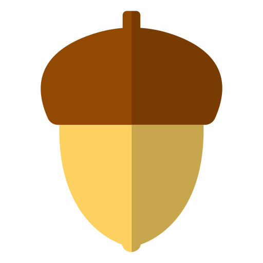 Apricorn botanical nature icon PNG Design