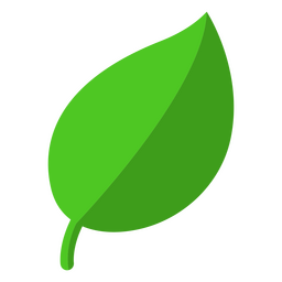 ícone botânico de folha Desenho PNG