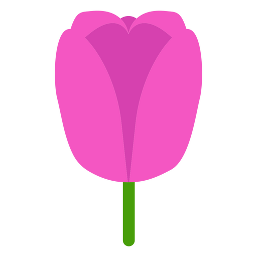 Botanische Ikone der Tulpe PNG-Design