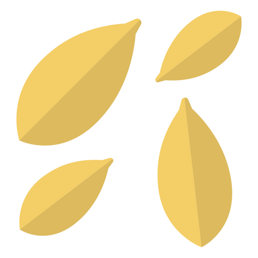 Botanische Ikone der Samennatur PNG-Design