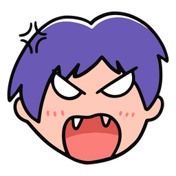 Anime Emoji Emoticon 2 Vector SVG Icon - SVG Repo