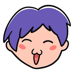 Anime boy people PNG Design