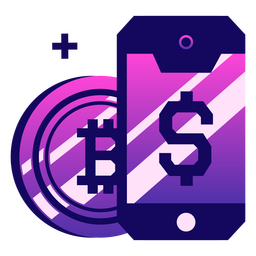 Comércio de celular bitcoin criptomoeda Desenho PNG