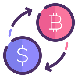 Symbol für das Bitcoin-Handelsgeschäft PNG-Design