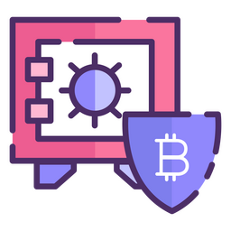 Icono de negocio de insignia de bitcoin Diseño PNG