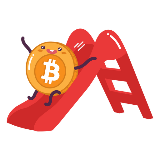 Geschäftscharakter des Bitcoin-Spielplatzes PNG-Design