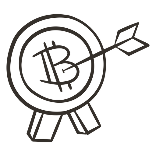 Negocio de moneda de dinero de bitcoin Diseño PNG