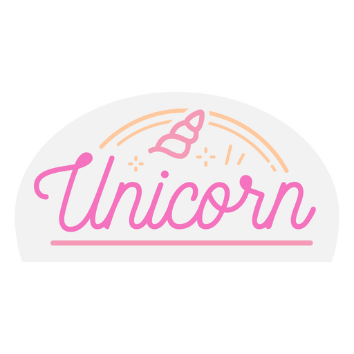 Unicorn creature badge