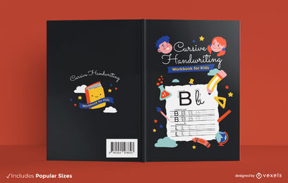 Handschriftliche Kinderbuch-Cover-Design