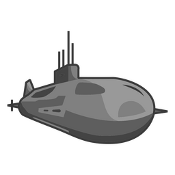 Transport von Metallsee-U-Booten PNG-Design