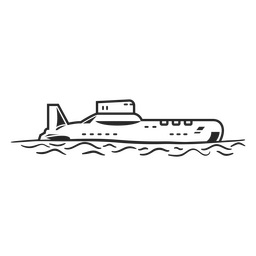 Metal submarine boat navy water transport PNG Design Transparent PNG