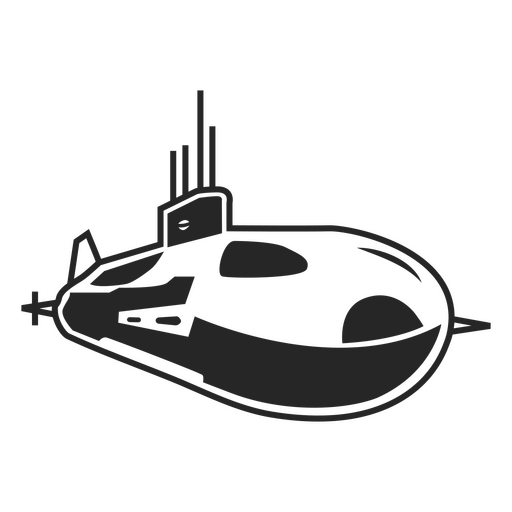 Transporte submarino da água do mar do metal Desenho PNG