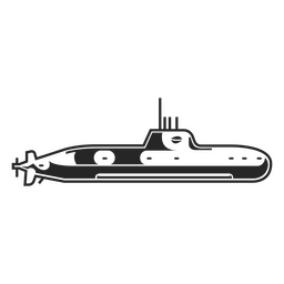 Metal Submarine Boat Transport PNG & SVG Design For T-Shirts