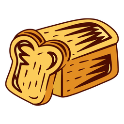 Essen Brotmahlzeit PNG-Design