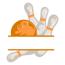 Spare illustration bowling PNG Design Transparent PNG