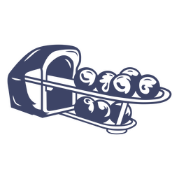 Bowling-Kugelrückgabe mit hohem Kontrast PNG-Design