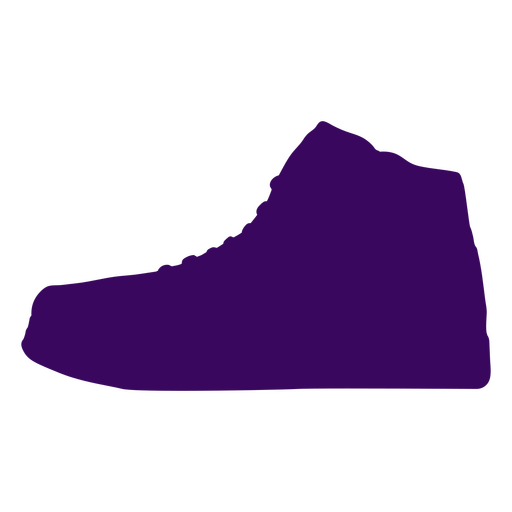Sneaker-Silhouette PNG-Design