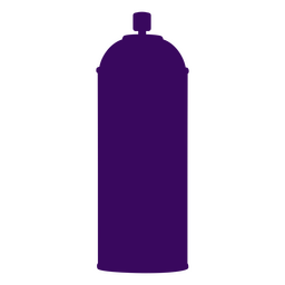 Spray silhouette 80s PNG Design