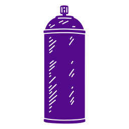 Spray cut out 80s Transparent PNG