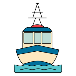 Launch Ferry Water Boat Transport PNG & SVG Design For T-Shirts